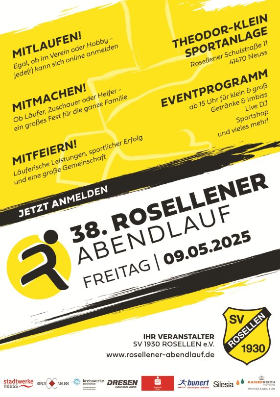 Plakat 38. Abendlauf 2025_Druck